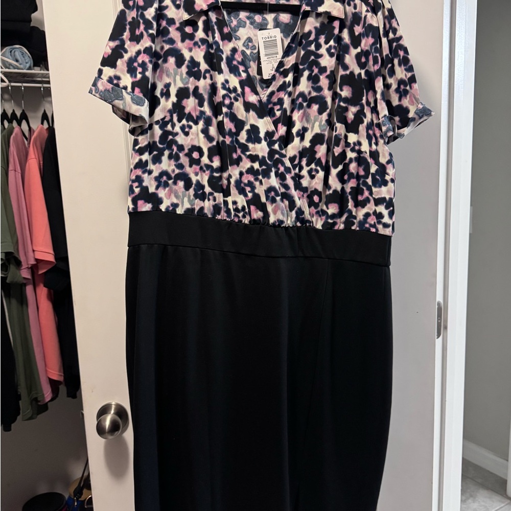 Torrid leopard dress